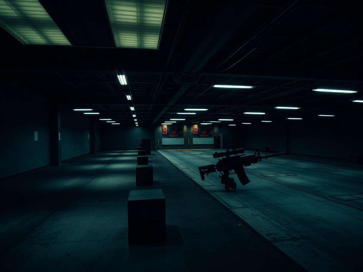 В тире
